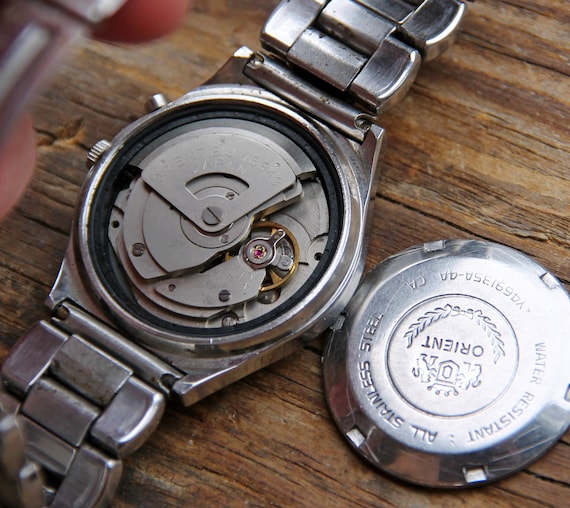 Japanese watch Orient, Vintage  mechanical men's … - image 7