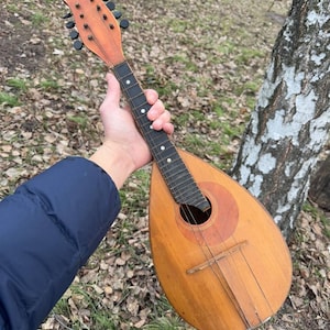 Vintage Mandalina, national string instrument, 8 strings