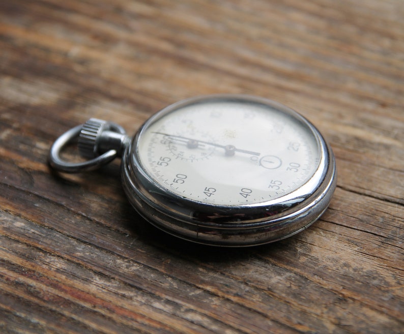 Vintage Mechanical Stopwatch, 1980s Retro Soviet Stopwatch, Trainer ...