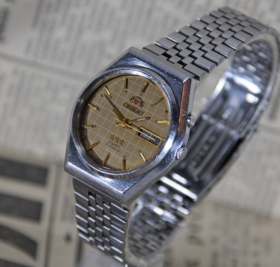 Vintage Japanese watch, Orient, mechanical men's … - image 1