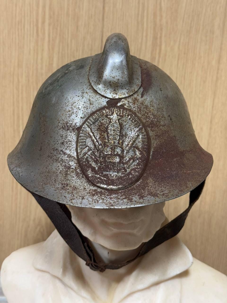 ヴィンテージ鉄製消防ヘルメット、ソ連、40～50年代 - Etsy 日本