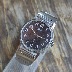 Reloj vintage ZIM, reloj de pulsera retro para hombre, reloj mecánico