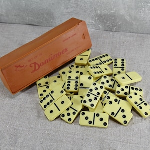 Domino Vintage, Embalaje original, Juego de mesa, Domino traveler, dominó retro, China