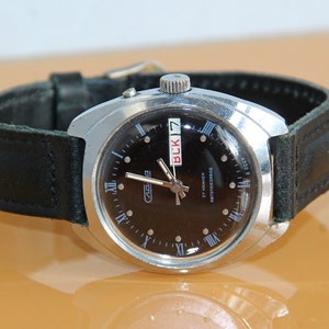Reloj vintage soviético, Slava, Reloj de pulsera para hombre, Mecánico, Automático