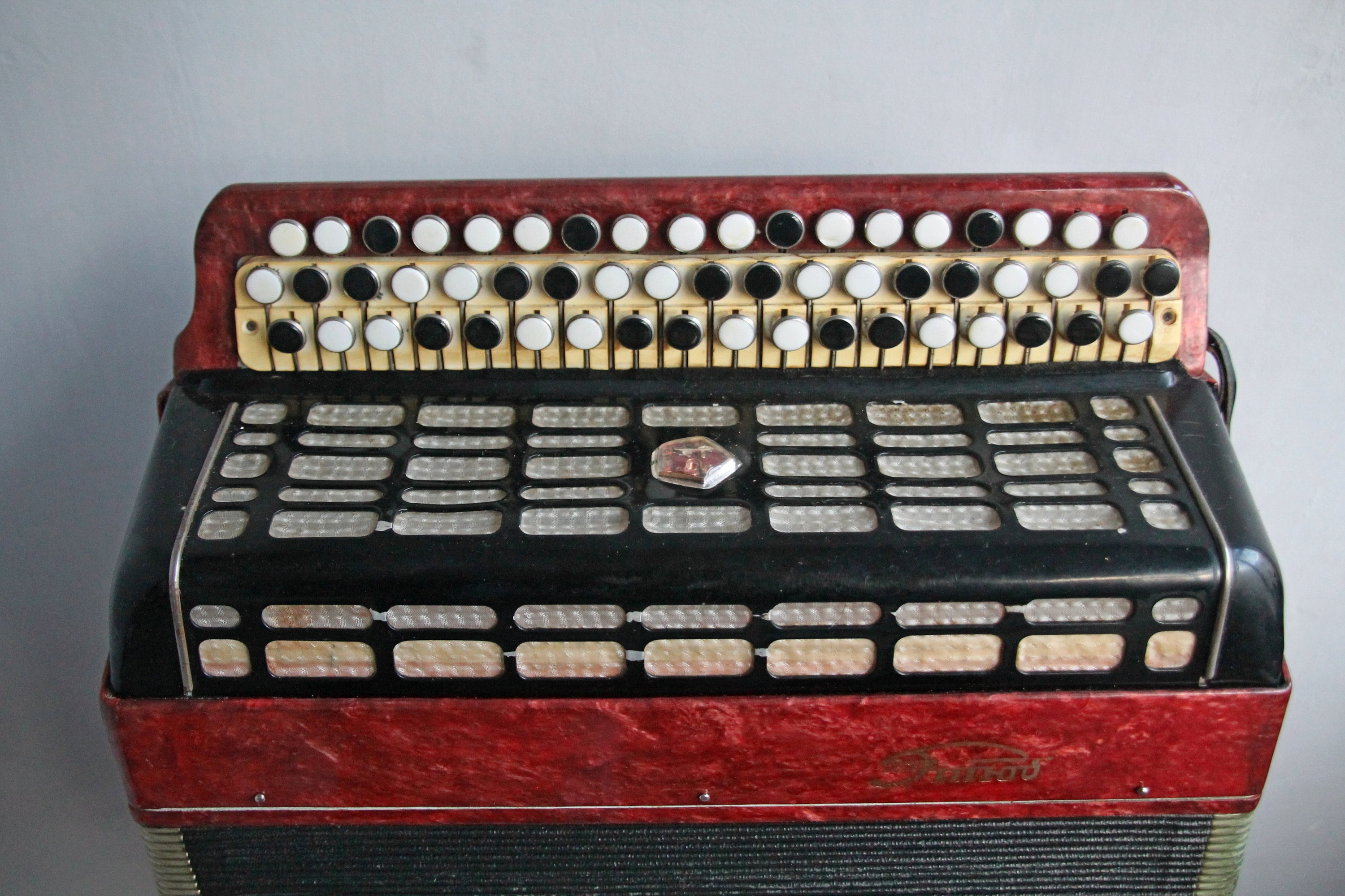 アンティークボタンアコーディオン耐久性のある高品質Etude 205