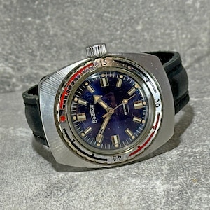 Reloj militar, anfibio VOSTOK, Komandirskie, mecánico soviético Vintag para hombre