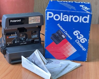 Vintage Polaroid 636 Closeup Camera: Instant 600 Film - Etsy
