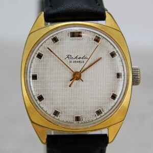 Reloj soviético vintage, Raketa, Reloj de pulsera mecánico para hombre.
