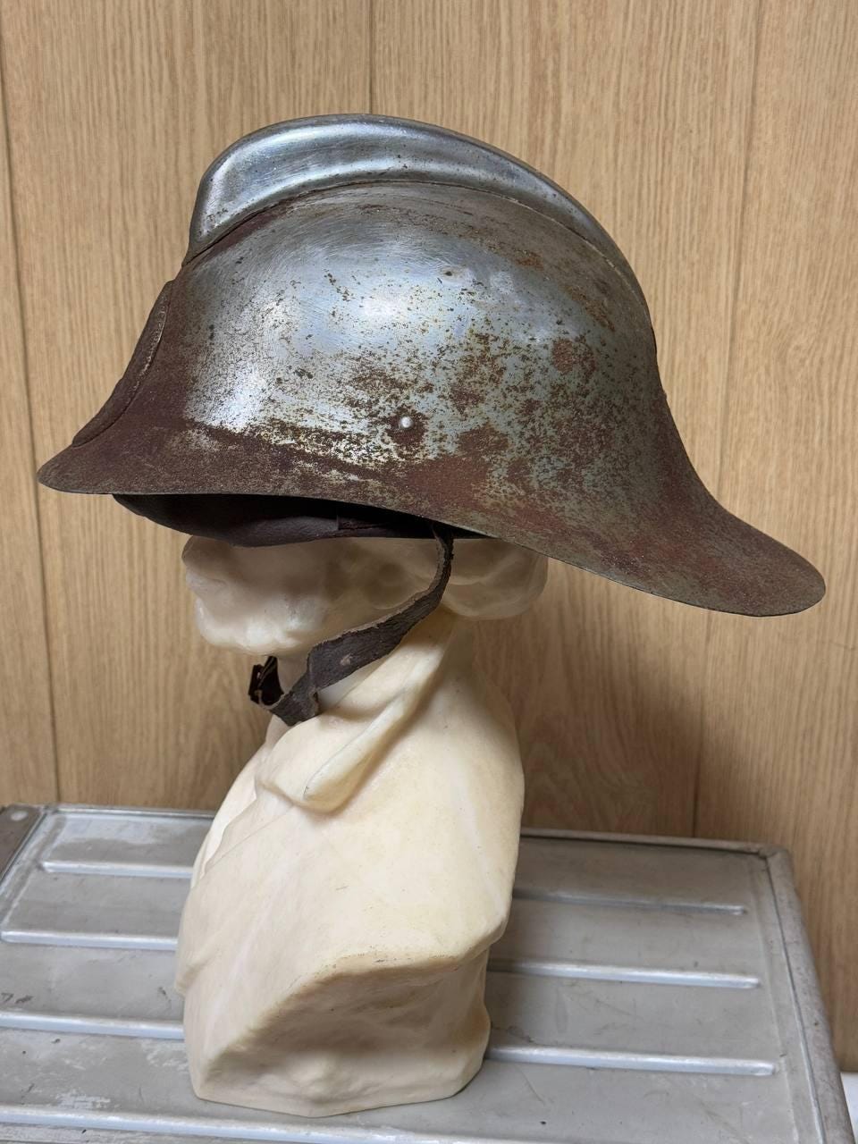 ヴィンテージ鉄製消防ヘルメット、ソ連、40～50年代 - Etsy 日本