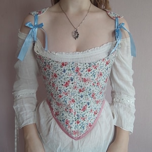 Flower corset