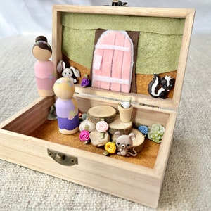 Fairy Garden Peg People Play Set