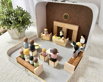 Peg Doll Court Room