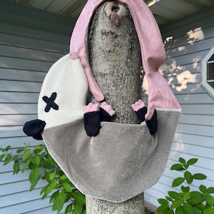 Opossum roadkill purse