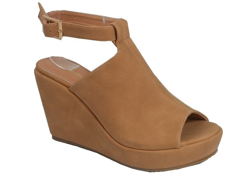 small tan wedges
