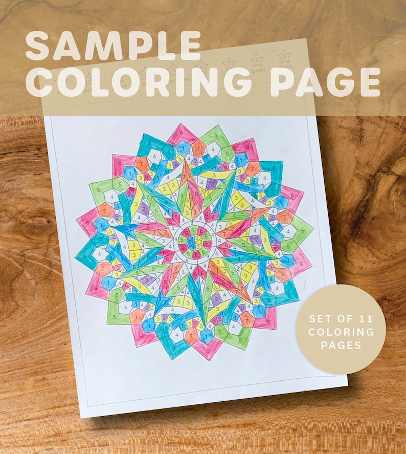 Bundle Set of 11 Christmas Coloring Pages Inspired by | Etsy