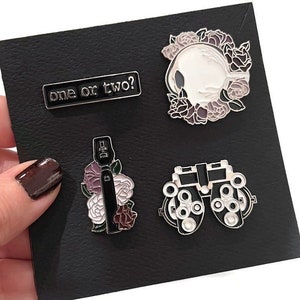 Optometry Enamel Pin Pack