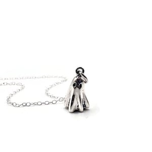 Sterling Silver Ghost Necklace