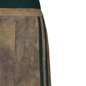 Women's traditional leather skirt made of the finest wild buck leather, personalized from the exclusive collection by Trachtenhans tradition and design image 6