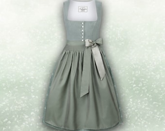 Dirndl for ladies who love an exquisite model in sage / personalized / Trachtenhans tradition meets timeless design