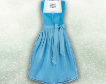 Dirndl for women who love an exquisite model in light blue / personalized / Trachtenhans - tradition meets timeless design