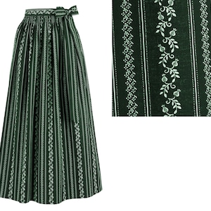 Apron green 96 cm for dirndl - dirndl dress - traditional dress / personalized / Trachtenhans - tradition meets timeless design