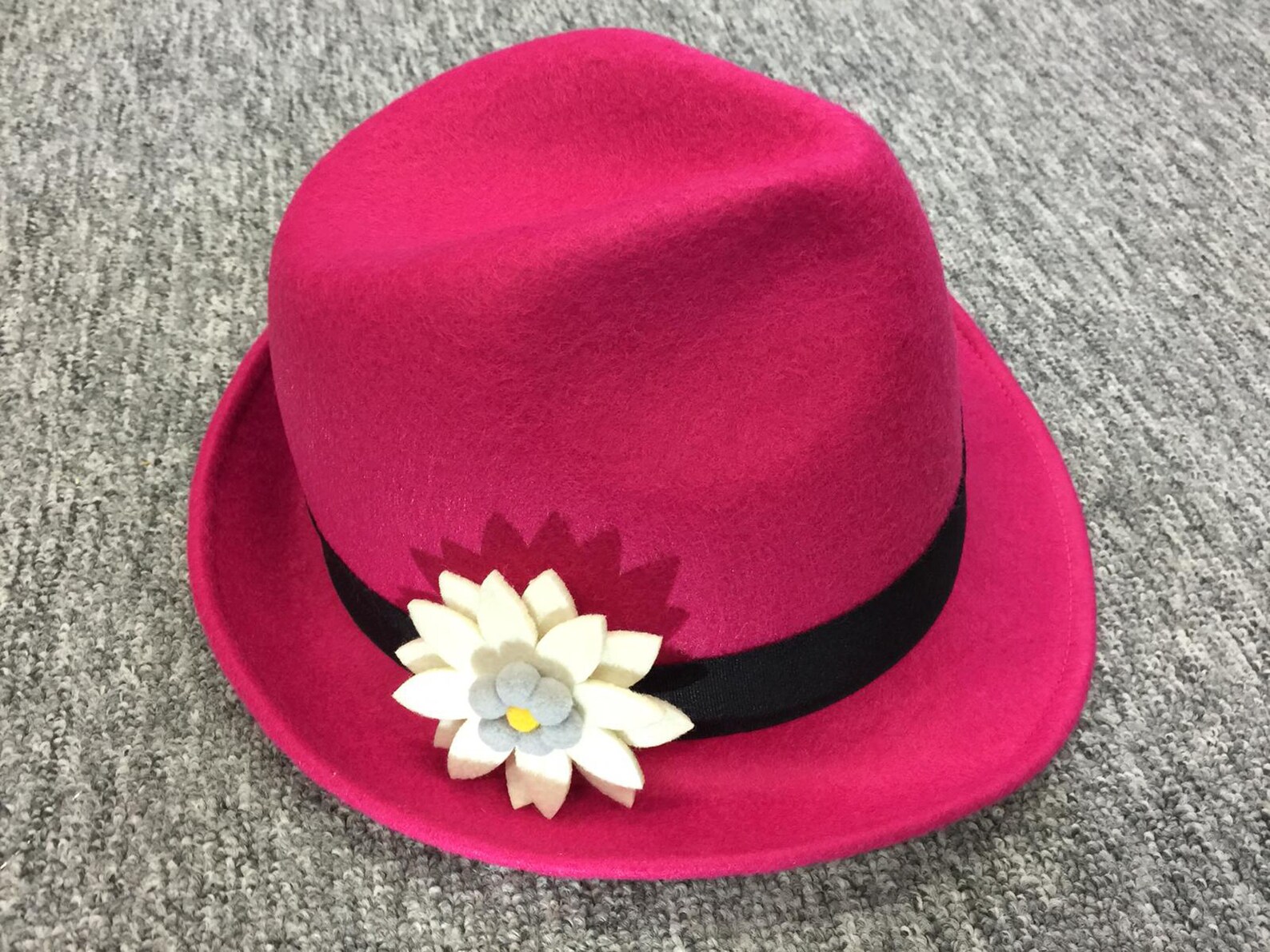 Alpen Edelweiss women's hat Austrian wool hat costumes Etsy