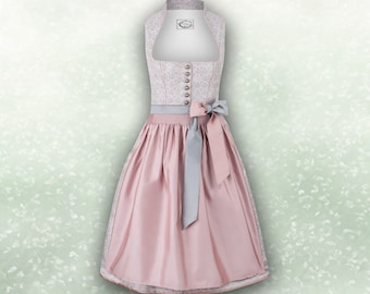 Dirndl old pink impresses with its simple elegance / personalized / Trachtenhans tradition meets timeless design