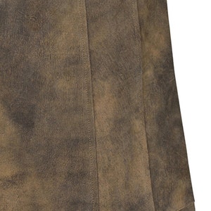 Women's traditional leather skirt made of the finest wild buck leather, personalized from the exclusive collection by Trachtenhans tradition and design image 5