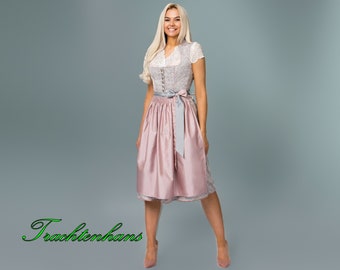 Dirndl old pink impresses with its simple elegance / personalized / Trachtenhans tradition meets timeless design