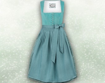 Dirndl for women who love an exquisite model in petrol / personalized / Trachtenhans - tradition meets timeless design
