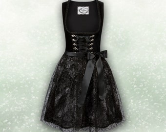 Dirndl for women who love an exquisite model in black / personalized / Trachtenhans - tradition meets timeless design