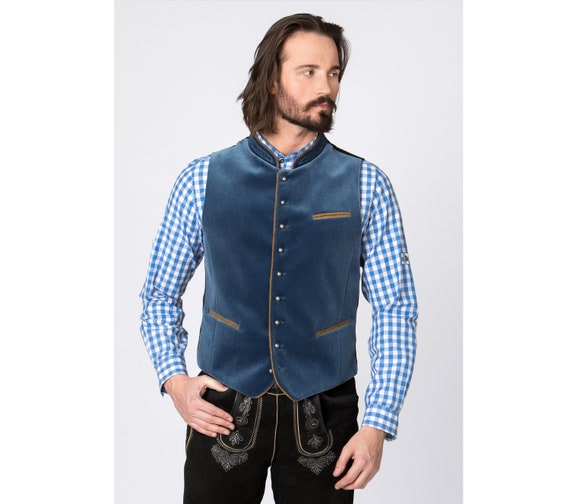 Împuternici creştinism dorință Men's Vest Ricardo Smoke Blue for the Oktoberfest or Folk - Etsy Sweden Împuternici creştinism dorință Men's Vest Ricardo Smoke Blue for the Oktoberfest or Folk - Etsy Sweden