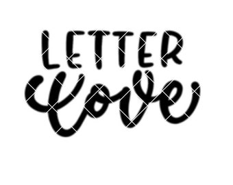 letter love / BrushKatze Plotterdatei