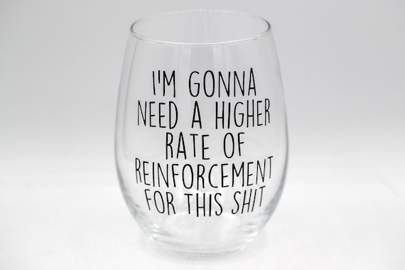 Funny ABA Applied Behavior Analysis Wine Glass