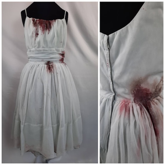 Zombie Dress, Halloween, Walking Dead, Bloody, Blo