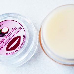 Mangosteen lip balm from Thailand