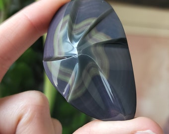 Rainbow Obsidian Star