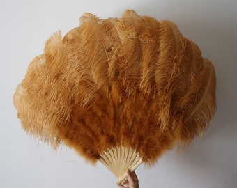 Burlesque fans,Dance Feather Fans,,ostrich feather fans,SIZE:32inchX18inch ,wedding bridal feather hand fans for bridesmaids