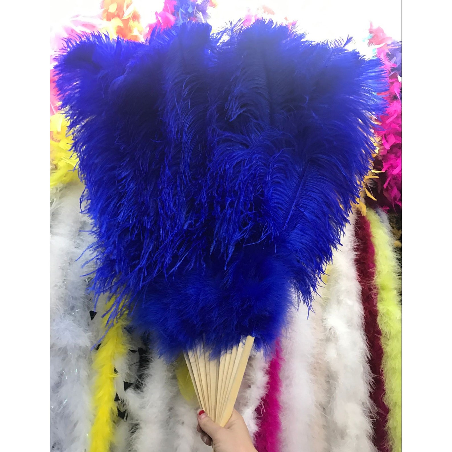 Burlesque Fansdance Feather Fansostrich Feather | Etsy