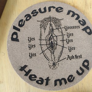 Dessous de plats : Carte des plaisirs