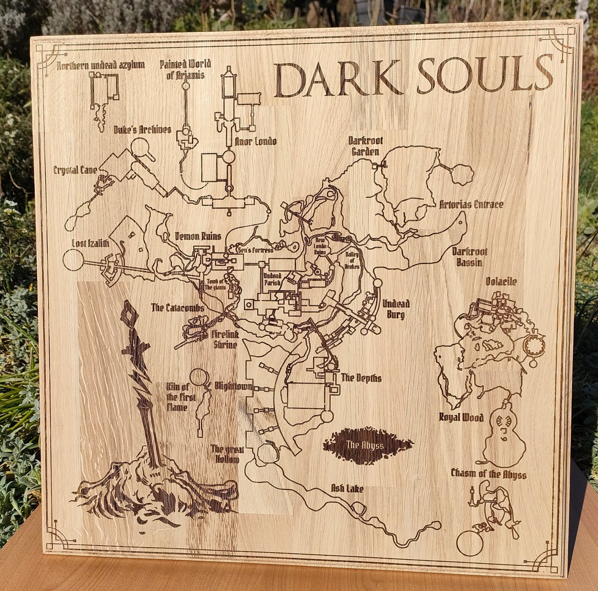 Dark Souls Adventure Map: The Story of Red Cloud - Terraria Maps