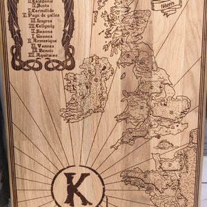 Mappa: Kaamelott (I regni di Logres)