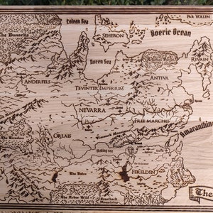 Carte : Thedas (Dragon Age)