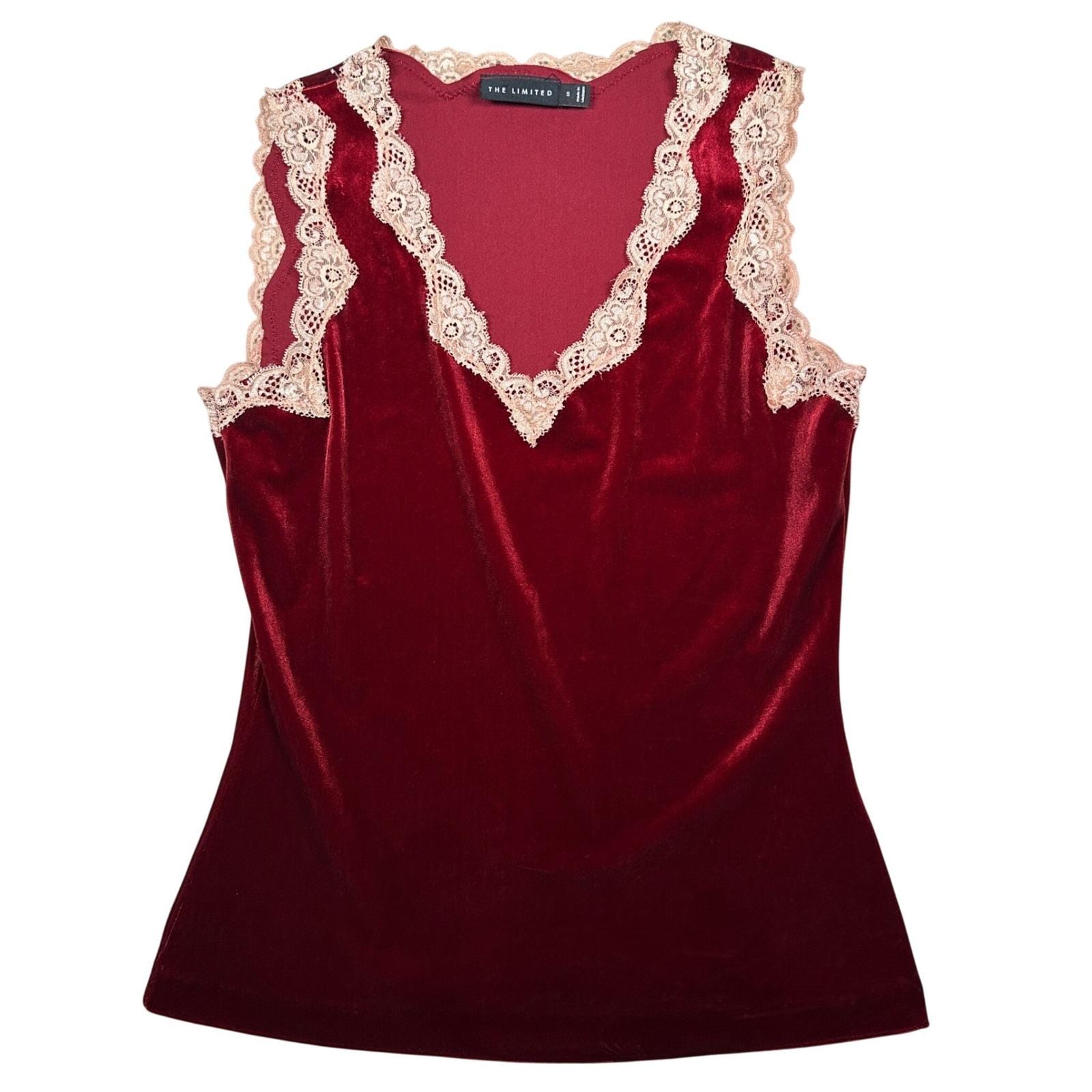 Velvet Lace Tank Top - Etsy