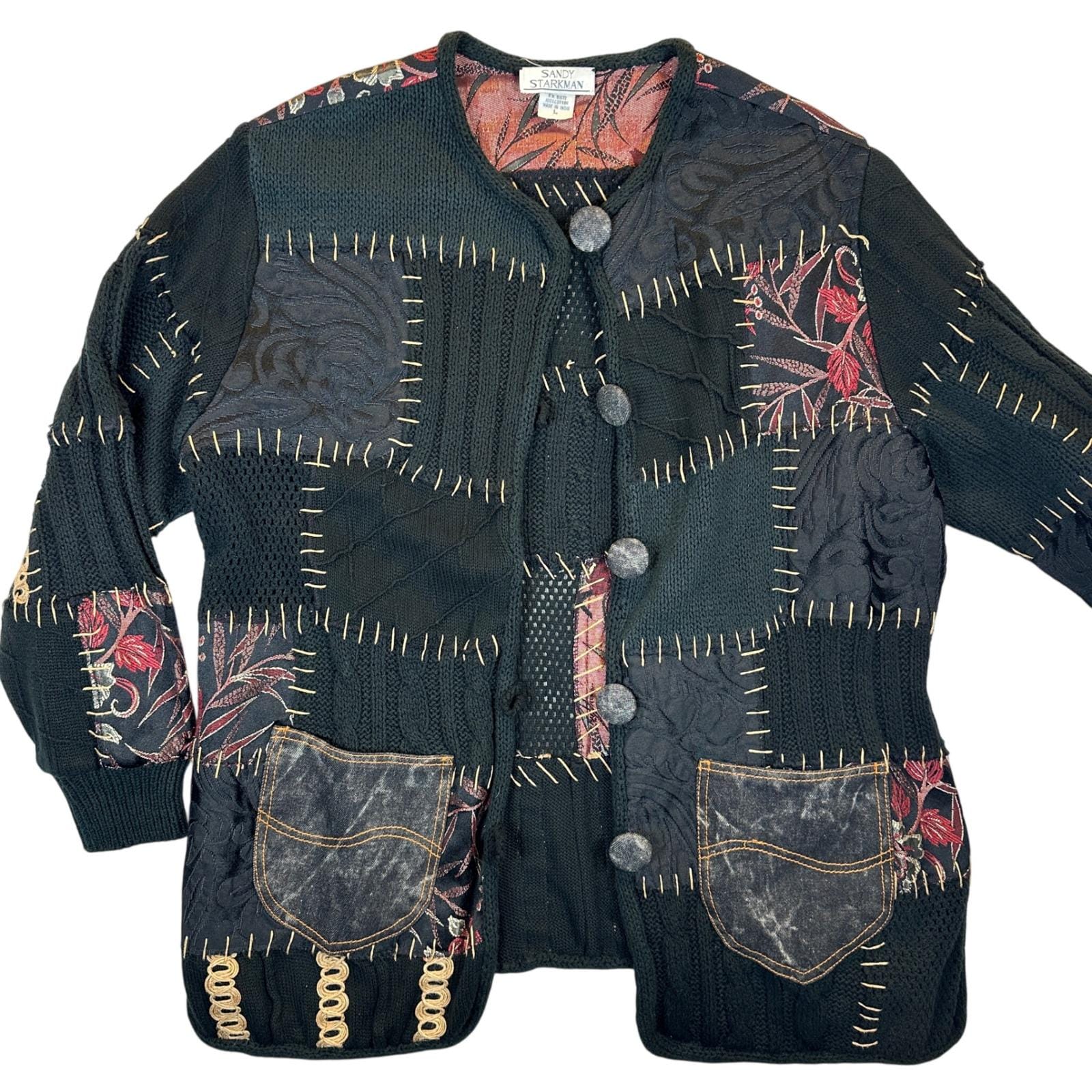 SANDY STARKMAN カーディガン Sandy Starkman Sweater - Etsy
