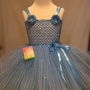 Tulle glitter stripes tutu dress
