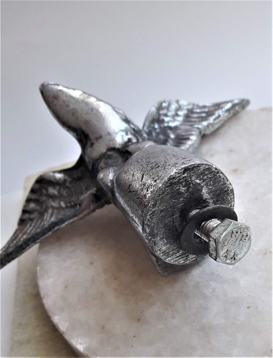 Vintage EAGLE Early Period hood ornament. Car mascot. Emblem. Etsy