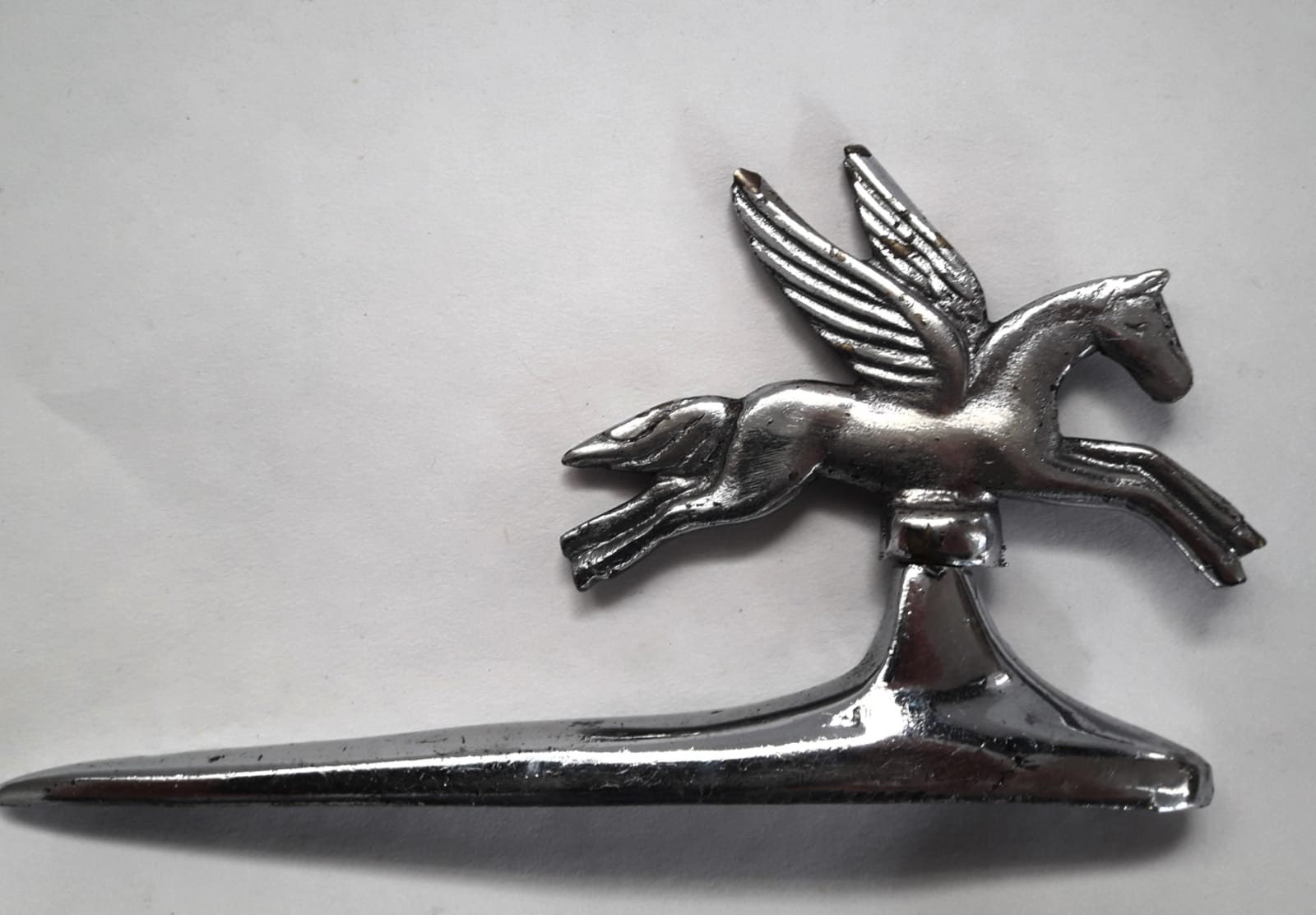Rare Winged Horse Pegasus ornament. Emblem. Car Macot. Etsy