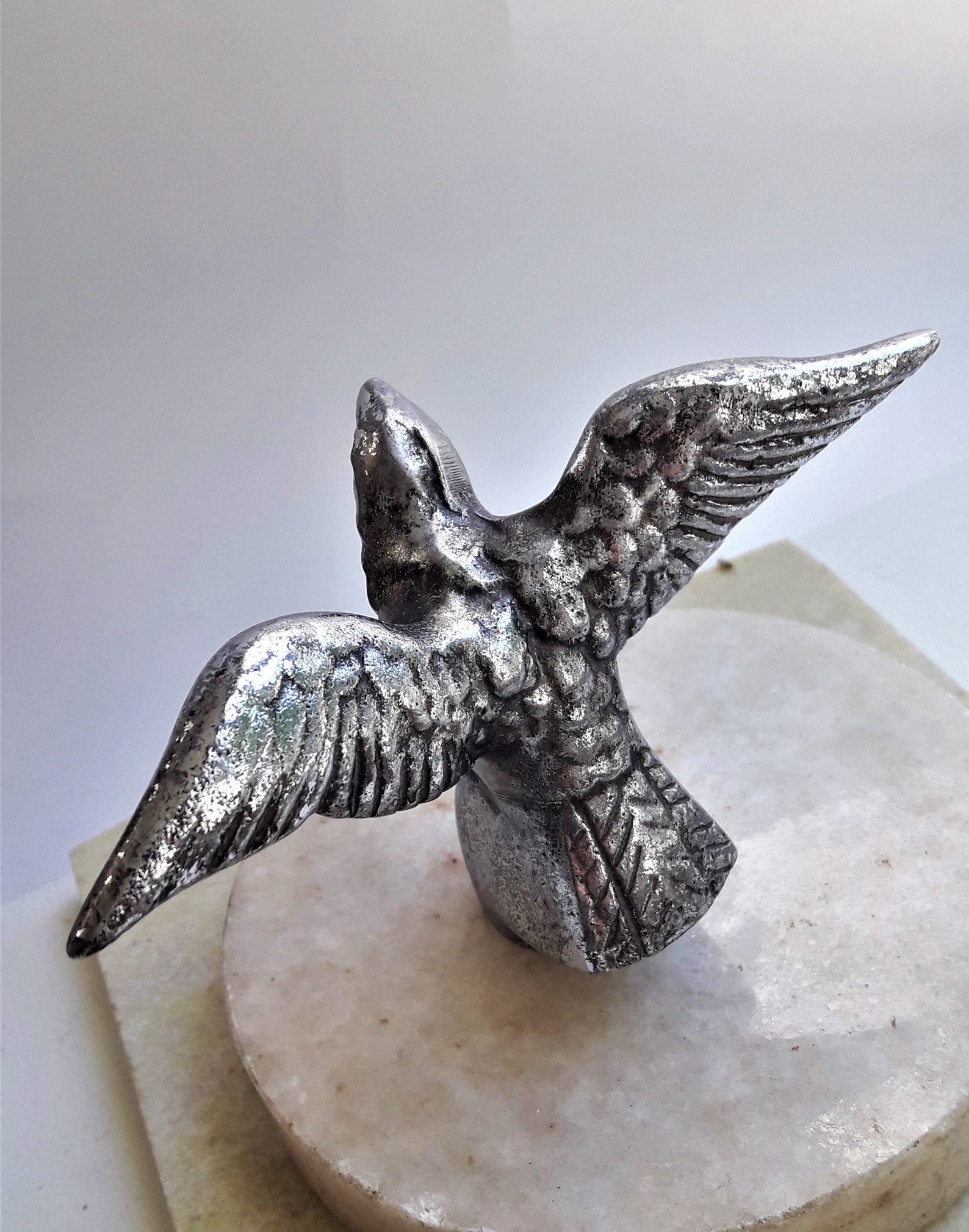 Vintage EAGLE Early Period hood ornament. Car mascot. Emblem. Etsy