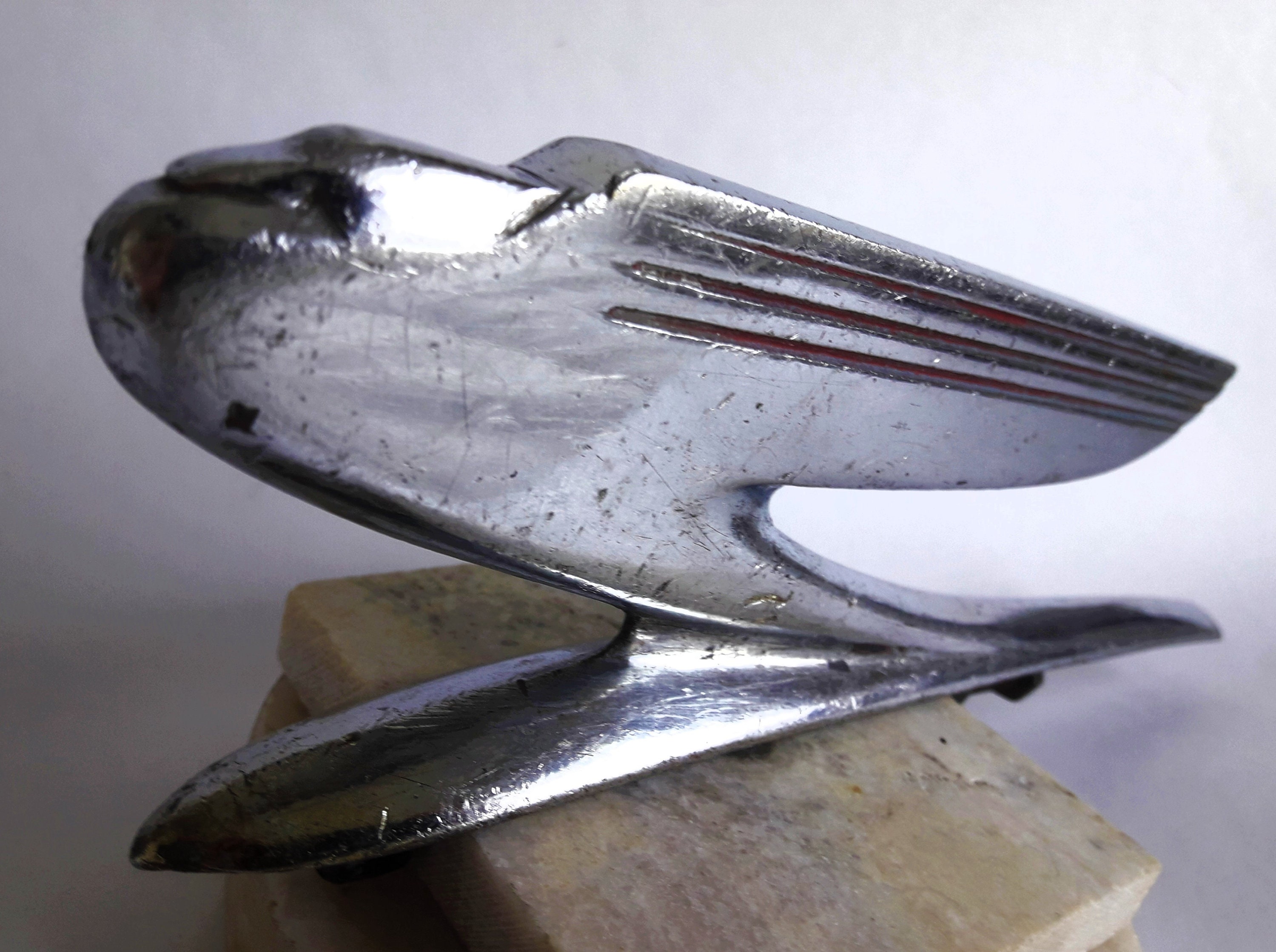 1935 Chevrolet Master Deluxe bird hood ornament.Emblem. Car Etsy